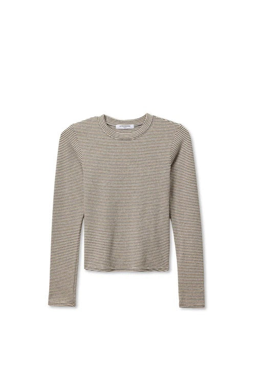 perfectwhitetee emma heather grey black stripe