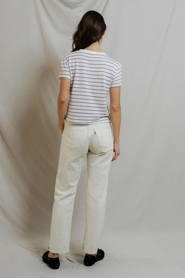 perfectwhitetee everett driftwood stripe