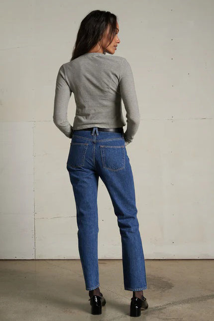 perfectwhitetee jamie ivory black stripe