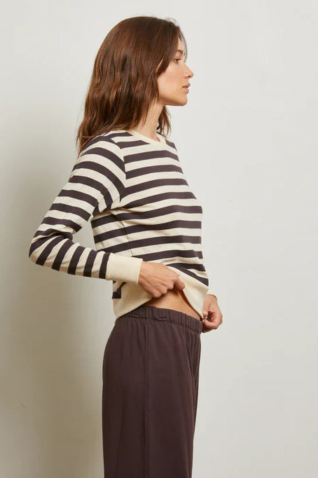 perfectwhitetee stef mocha stripe