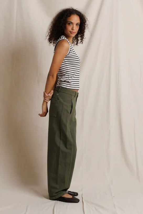 perfectwhitetee tracy natural black stripe