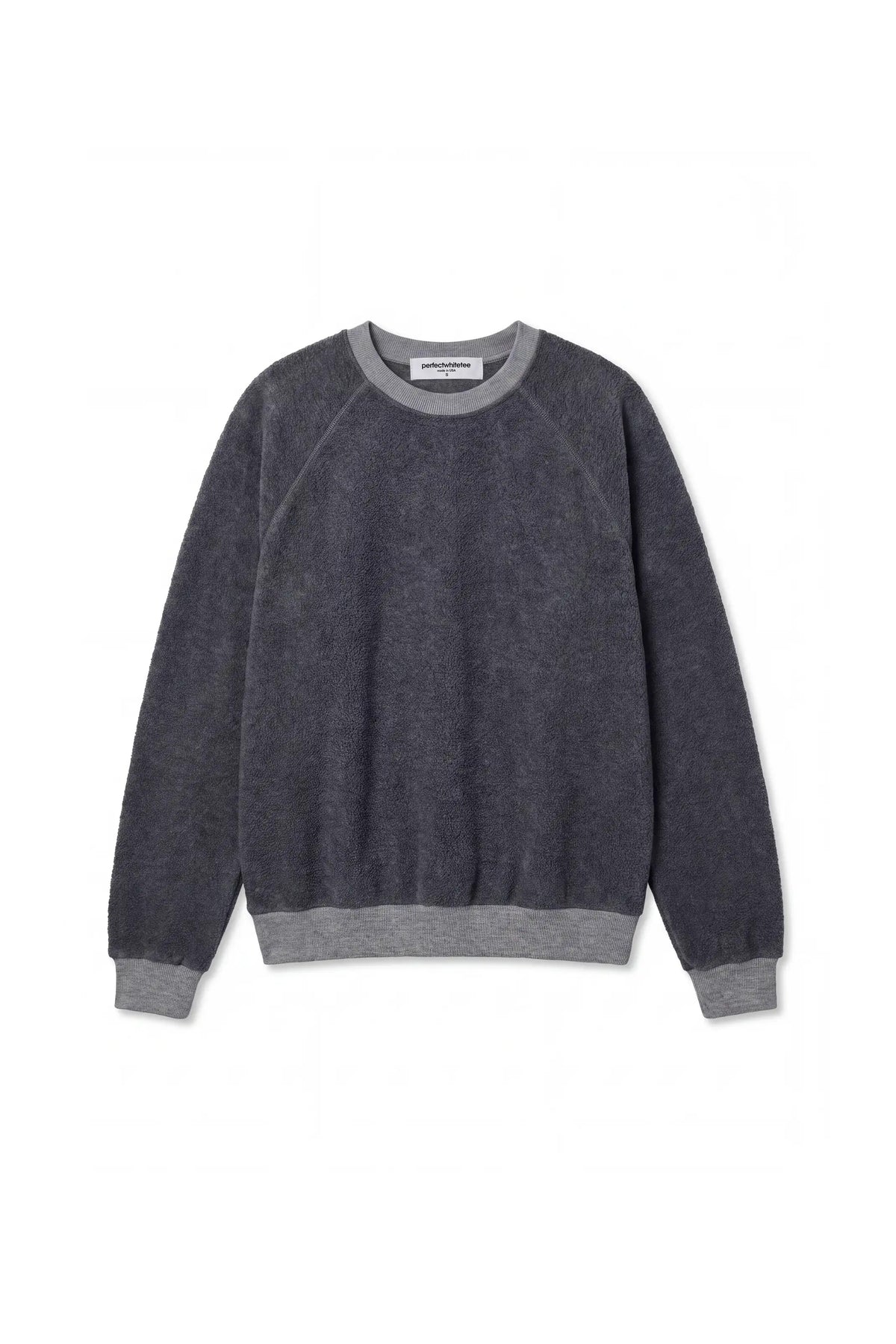 perfectwhitetee ziggy oversized dark heather grey 