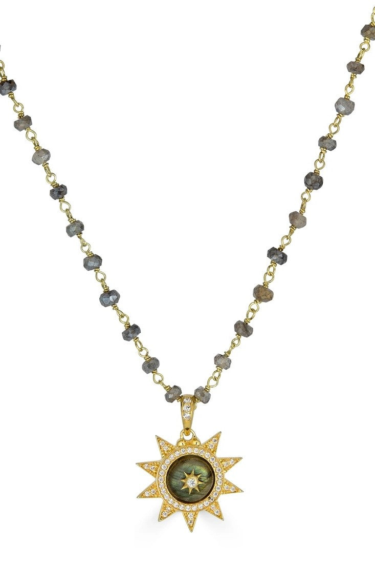 rachel reinhardt labradorite starburst necklace