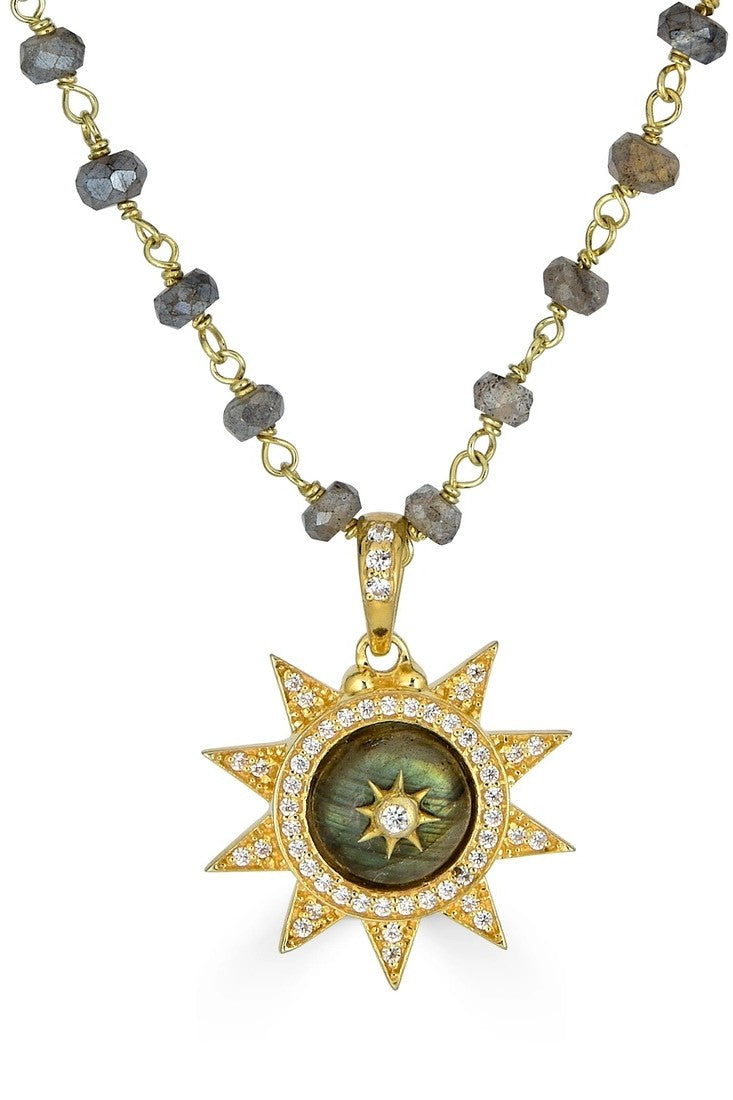 rachel reinhardt labradorite starburst necklace