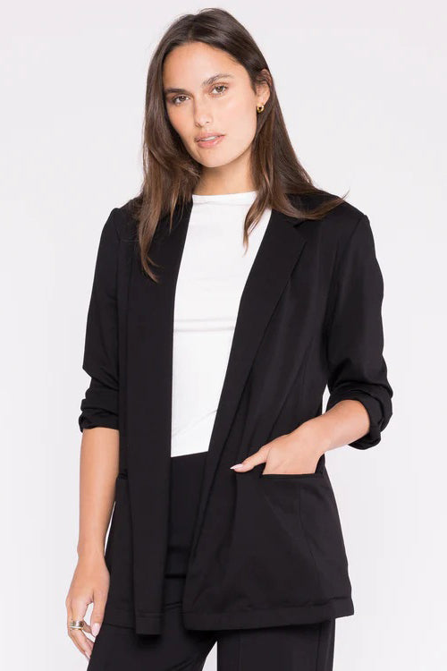 ripley rader ponte knit oversized blazer jody