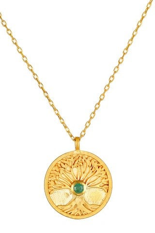 satya abundant grounding tree necklace