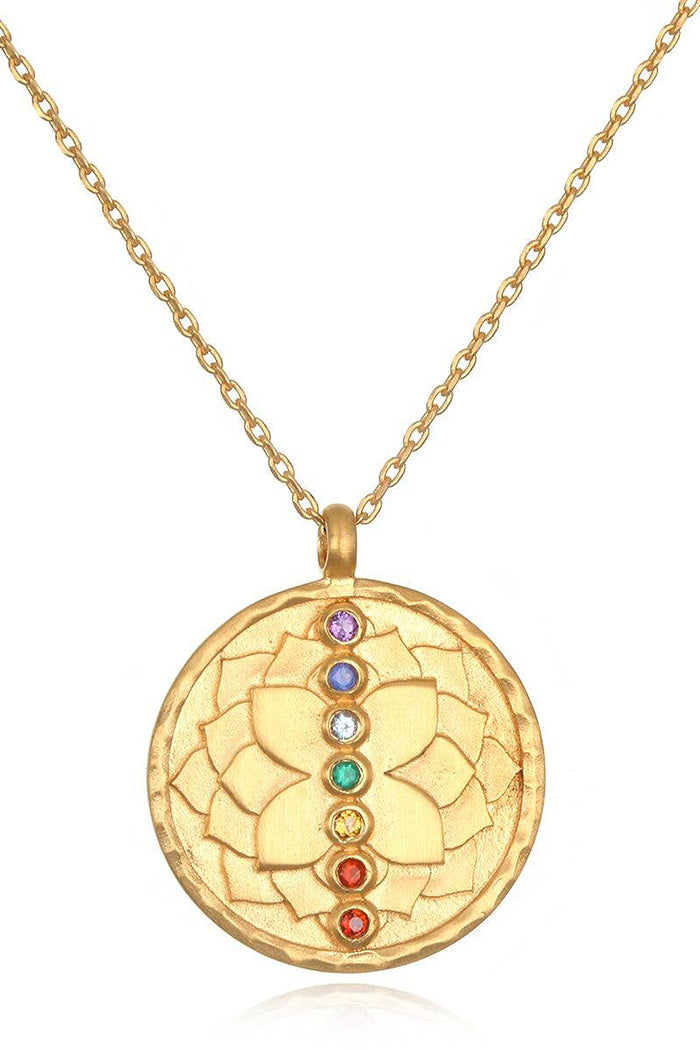 satya aligned in purpose chakra necklace