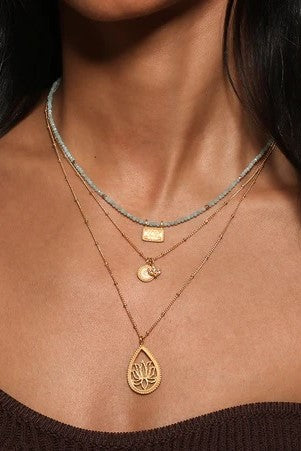 satya serene journey necklace