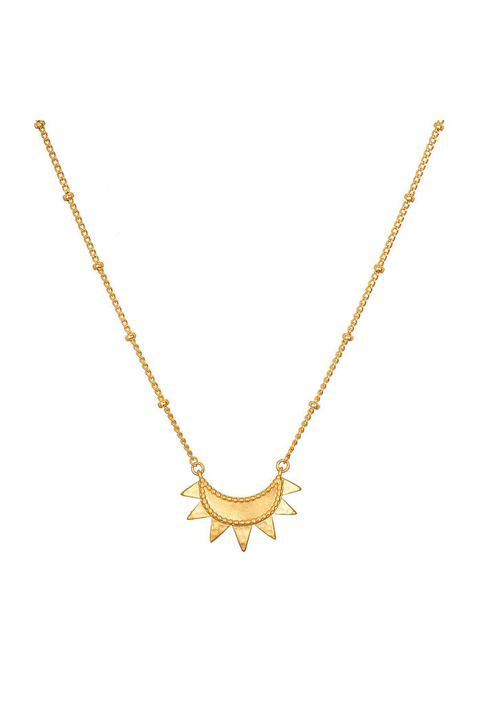 satya emergence sunburst necklace