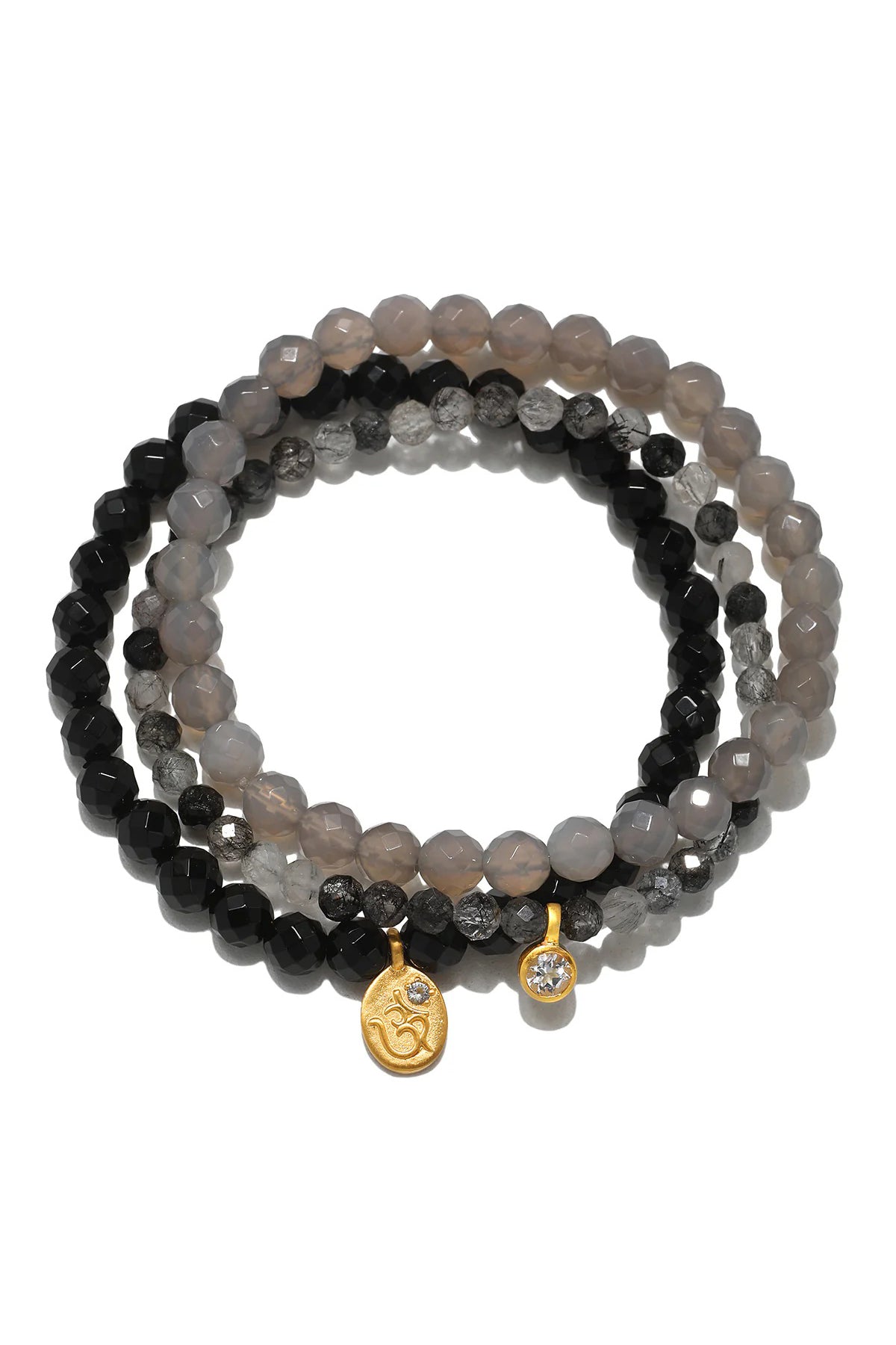 satya manifest fortune gemstone bracelet set
