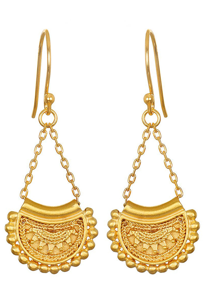 satya soulful alliance mandala earrings