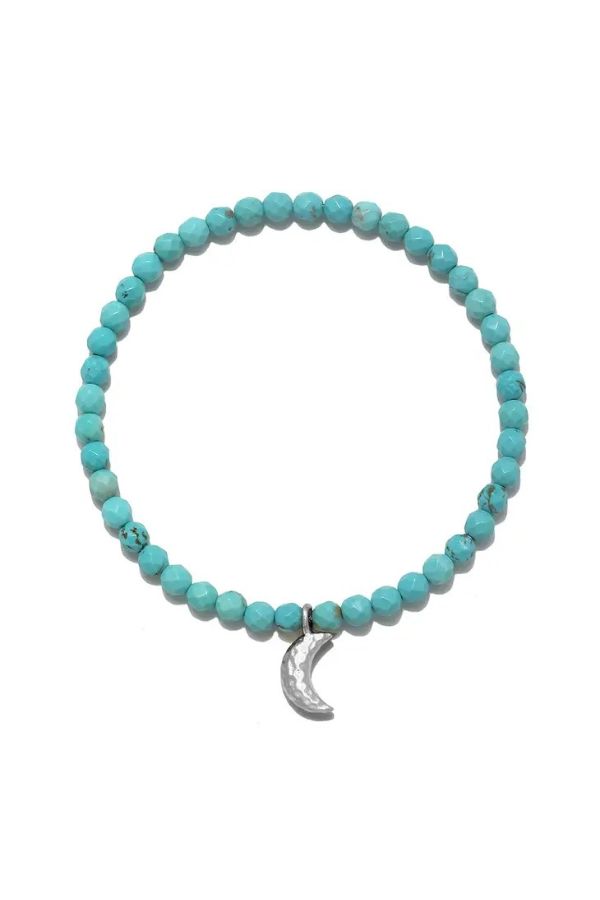 satya turquoise moon bracelet