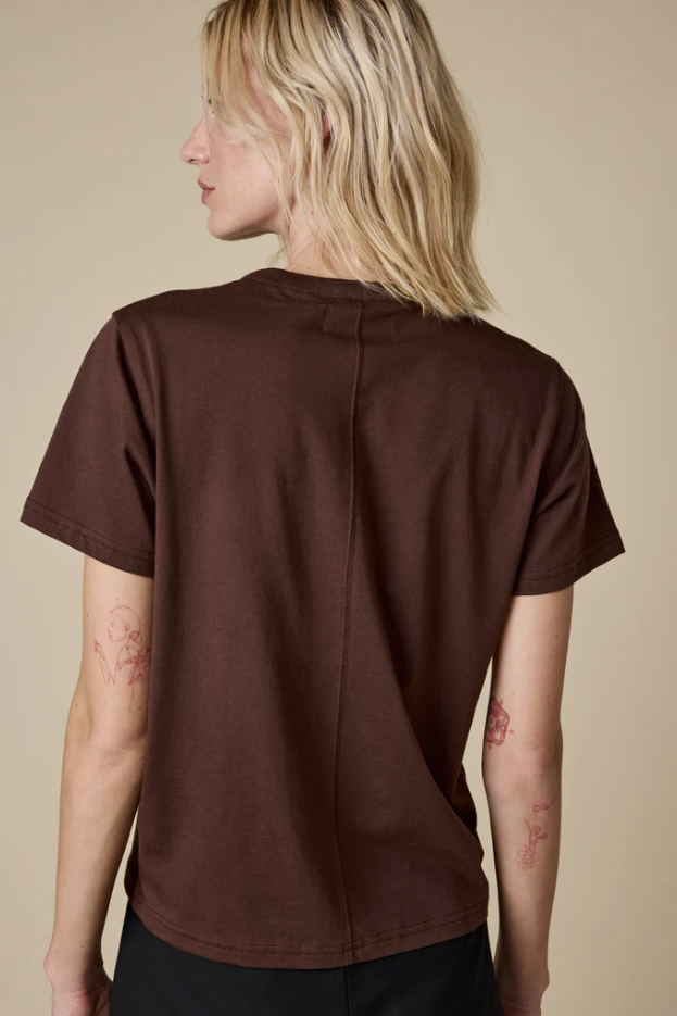 soldout.nyc the iconically soft perfect tee chocolate 