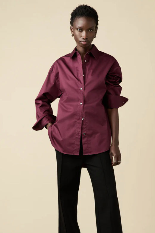 soldout.nyc the everything shirt bordeaux