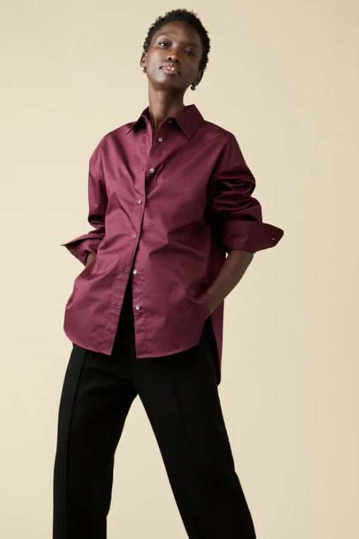 soldout.nyc the everything shirt bordeaux