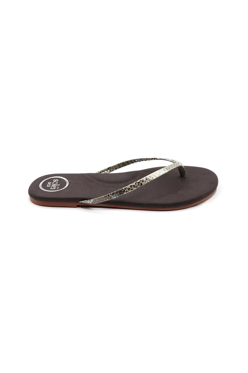 solei sea copa brown with lizard