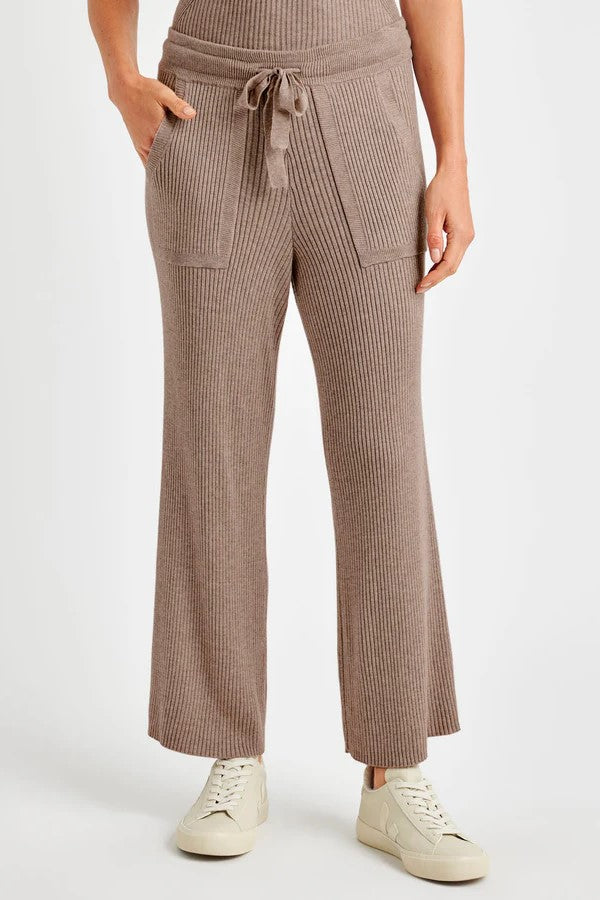 splendid georgie rib pant tawny heather 