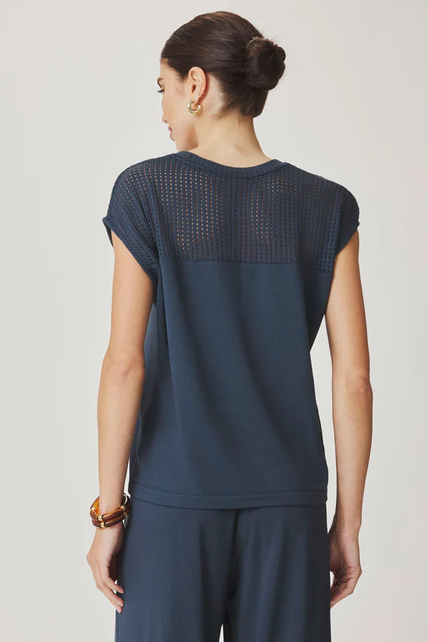 splendid jada top navy