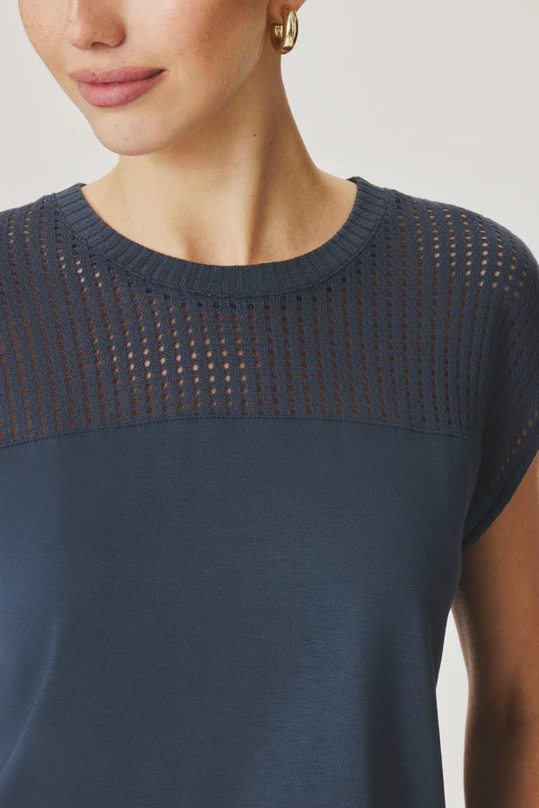 splendid jada top navy