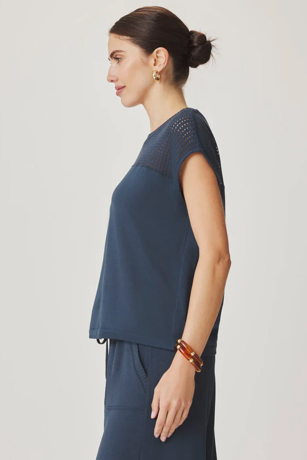 splendid jada top navy