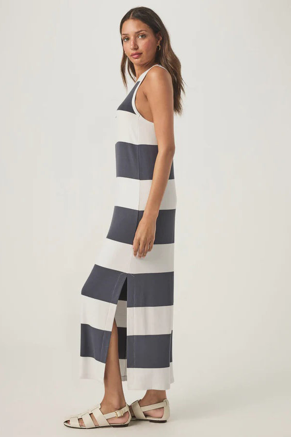 splendid jenna dress white ink