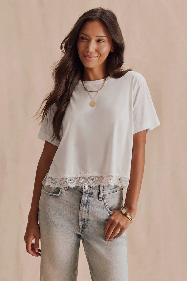 splendid lainey tee shell
