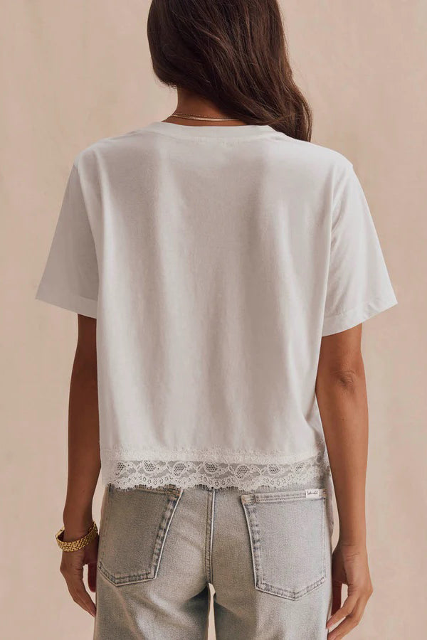 splendid lainey tee shell