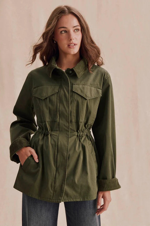 splendid leighton jacket pine