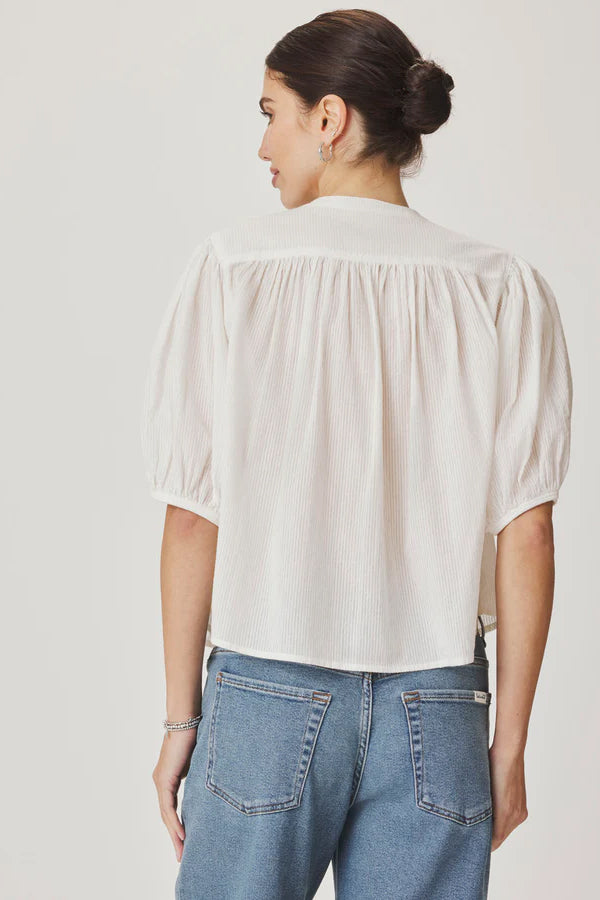 splendid madelyn top white