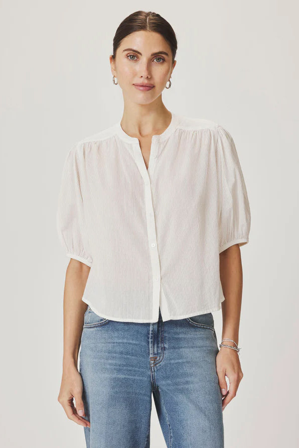 splendid madelyn top white