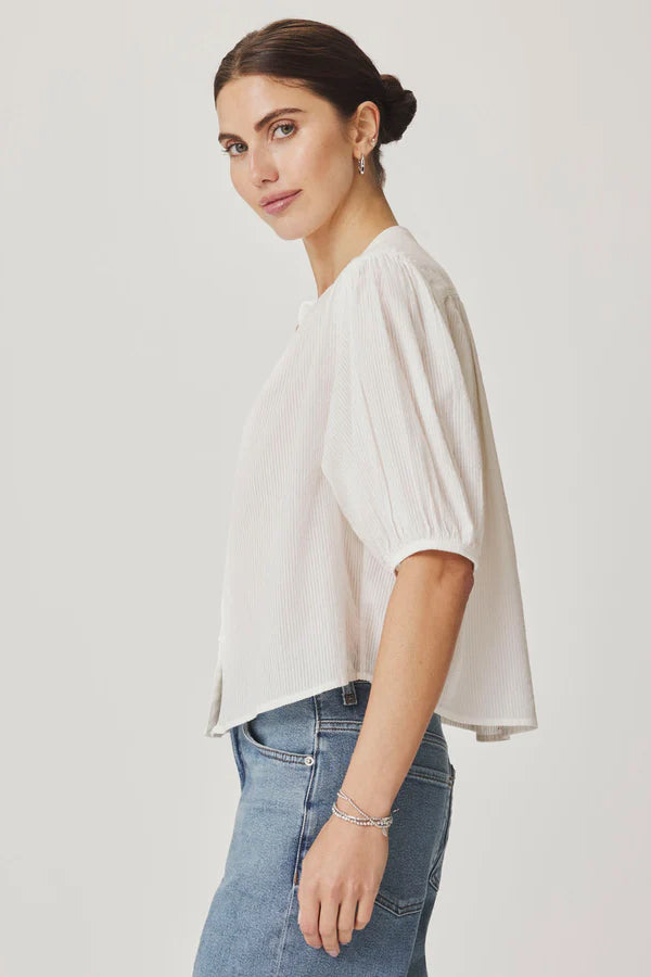 splendid madelyn top white