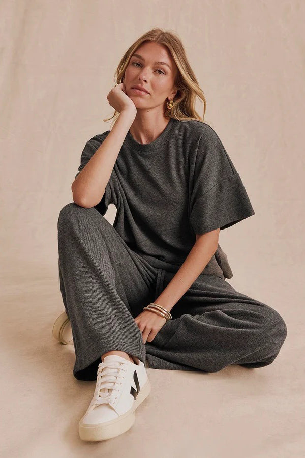 splendid marlow top charcoal