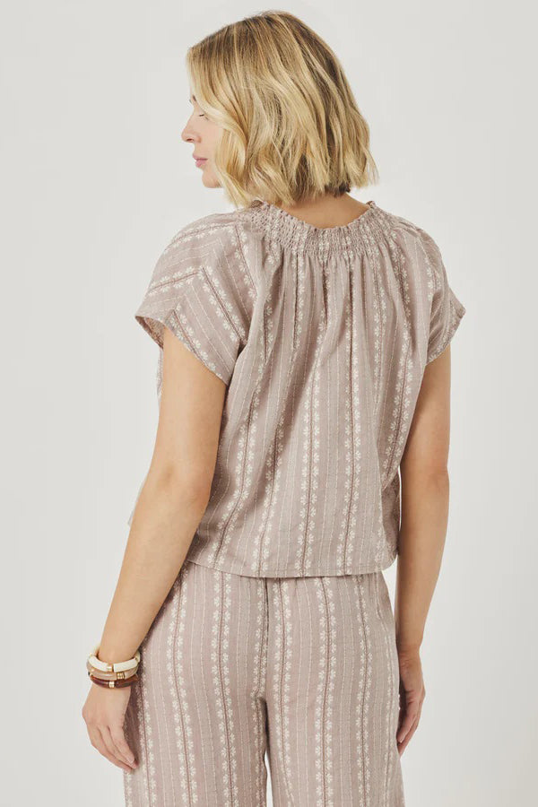 splendid meadow blouse light wicker