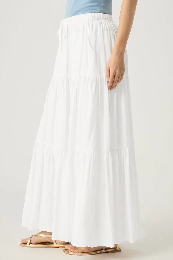 splendid melanie skirt white