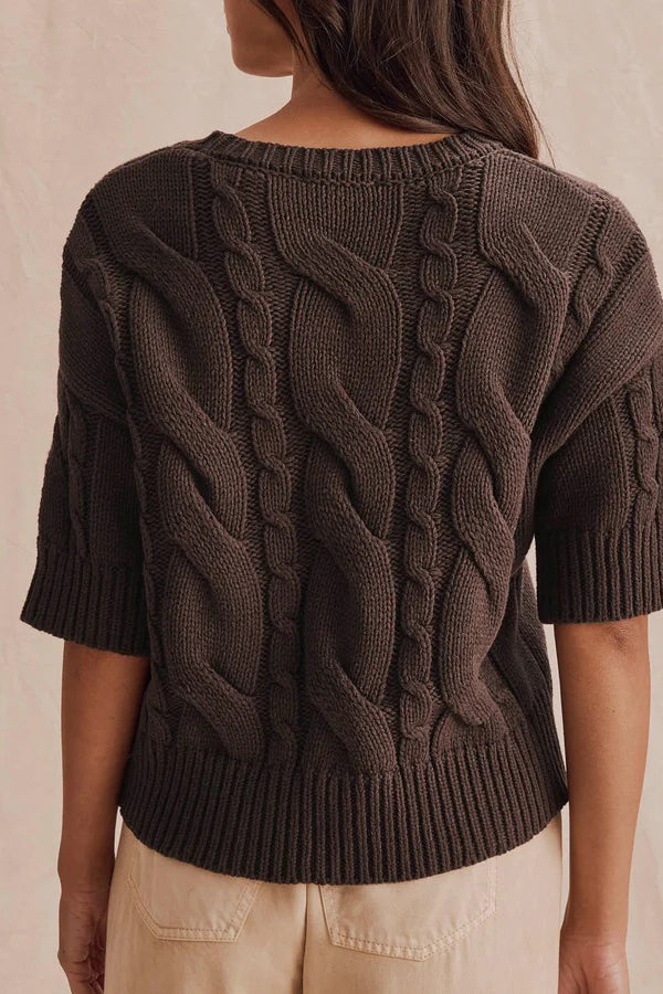 splendid rhiannon sweater java