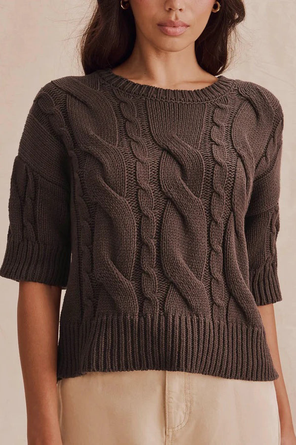 splendid rhiannon sweater java