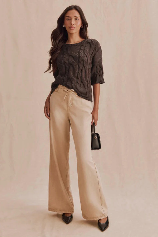 splendid rhiannon sweater java
