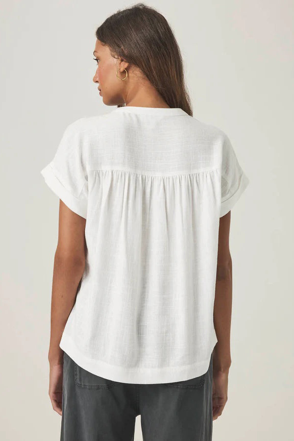 splendid st. tropez blouse white