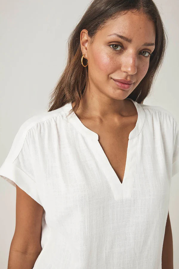 splendid st. tropez blouse white