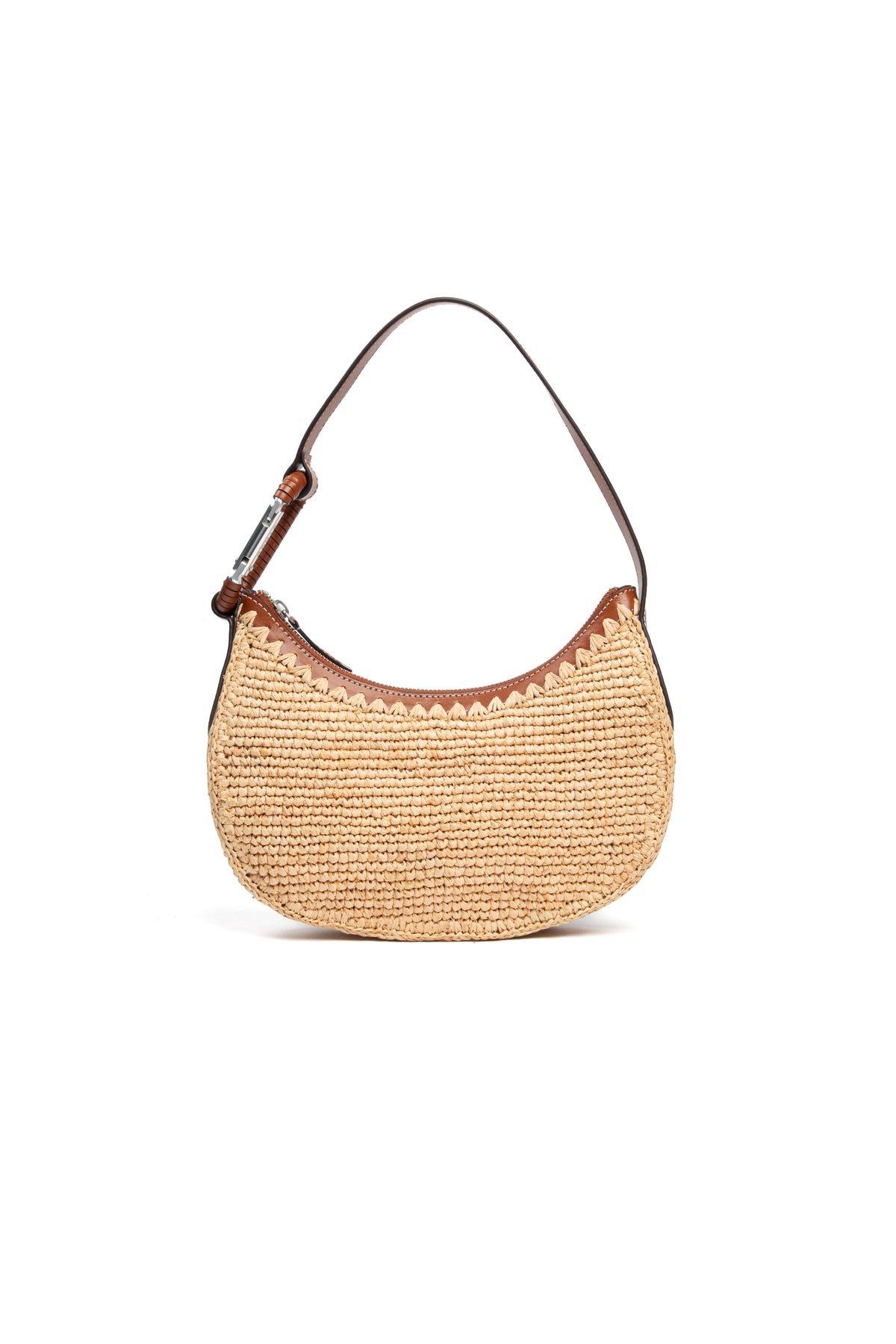 staud alden shoulder bag raffia
