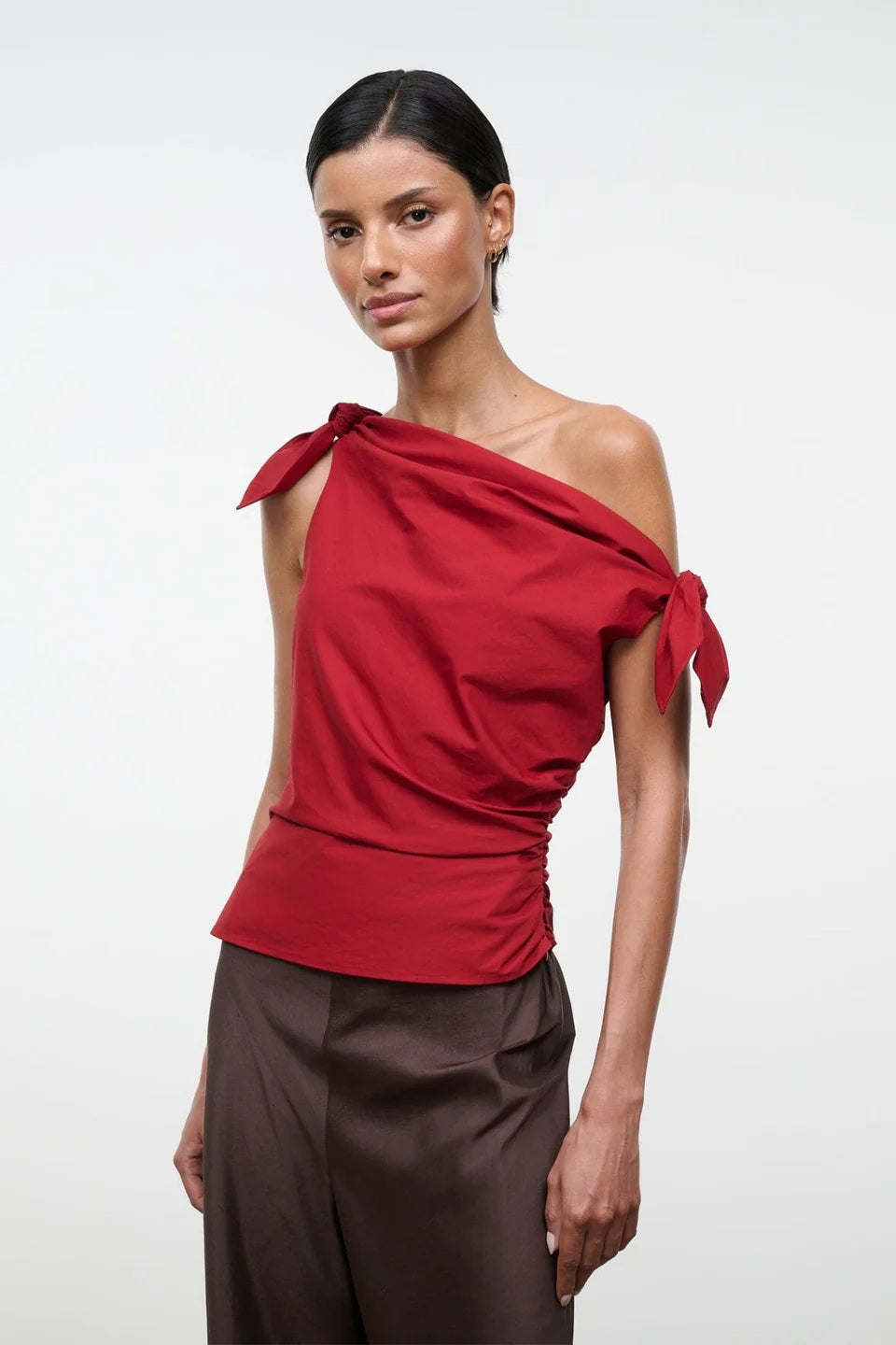 staud bellaria top rouge