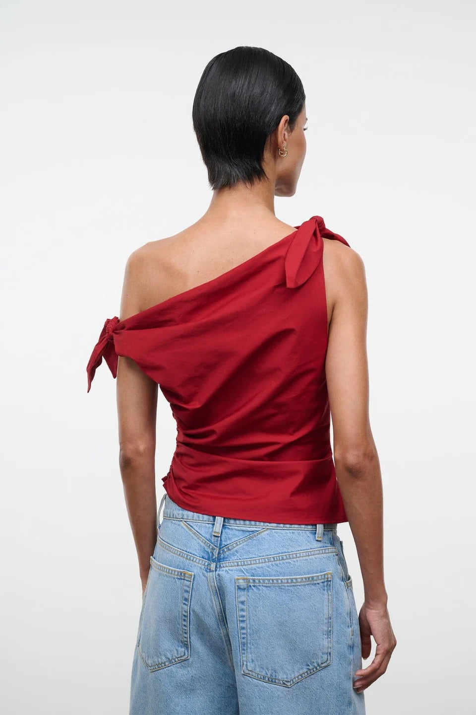 staud bellaria top rouge