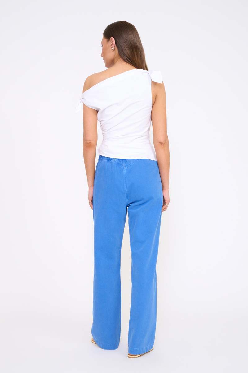 staud bellaria top white