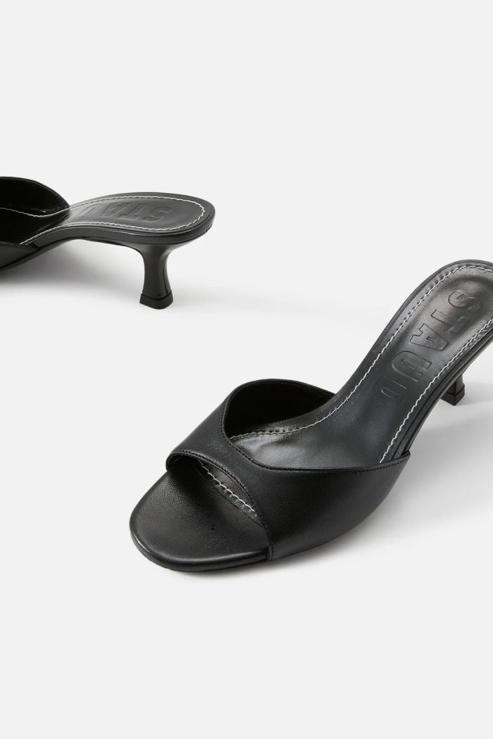 staud brigitte mule black 