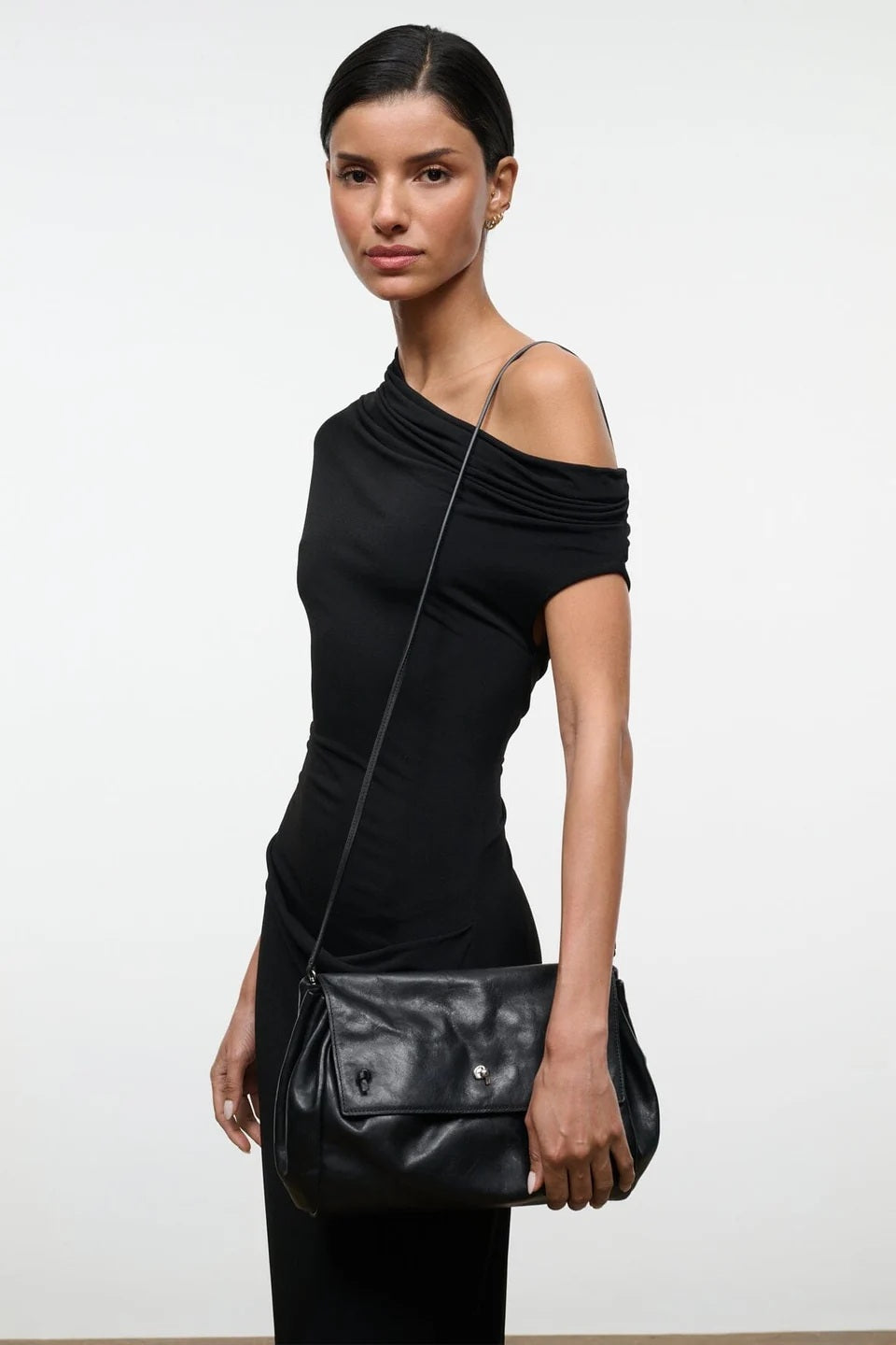 staud cy convertible bag black leather