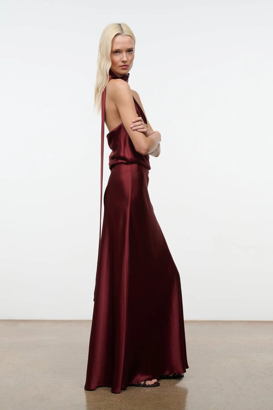 staud estelle dress pinot