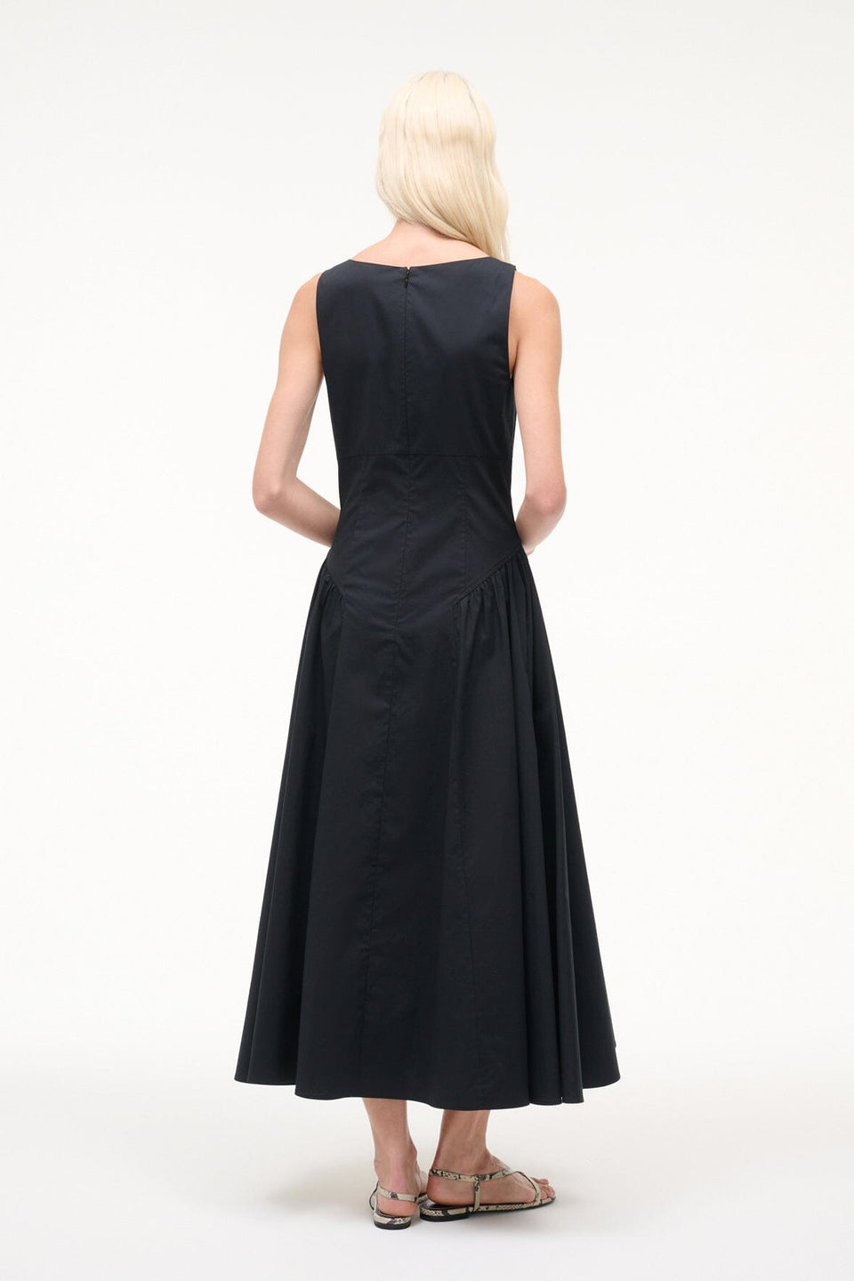 staud gwen dress black