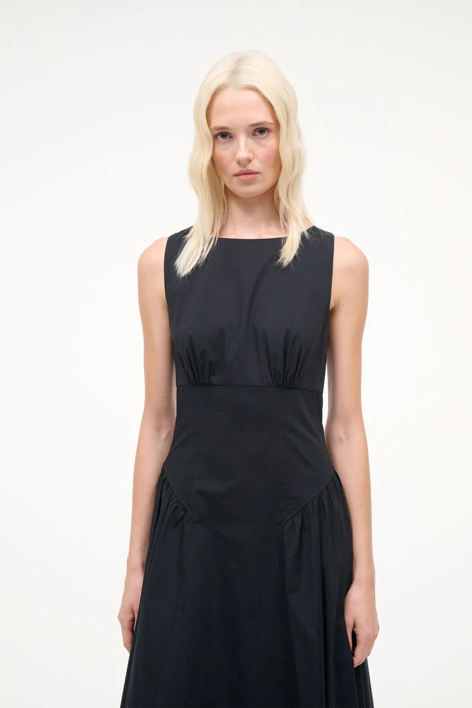 staud gwen dress black