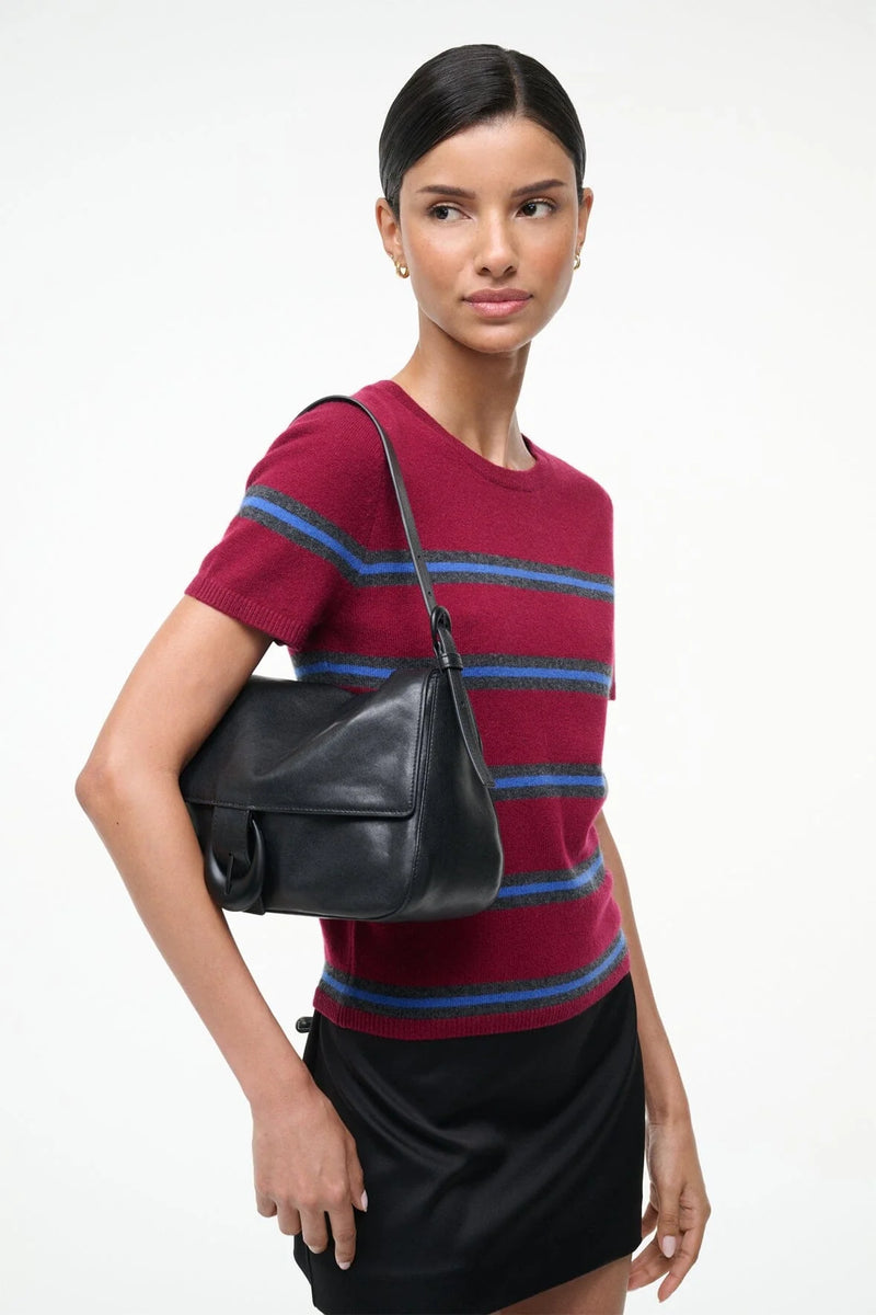 staud medium harlow bag black