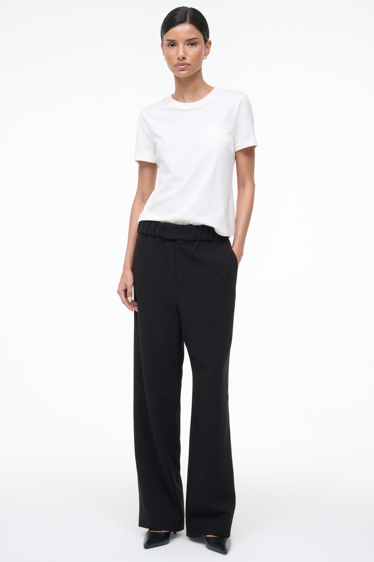 staud jerome pant black